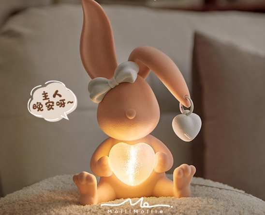 莫里乐园瑞比兔 · 充电伴眠夜灯